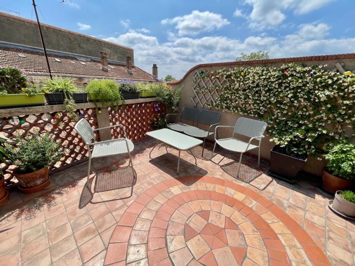 Apartamento L'Atypique - T3 Grande Terrasse, Bbq Vue Et Cheminee Aviñón Exterior foto