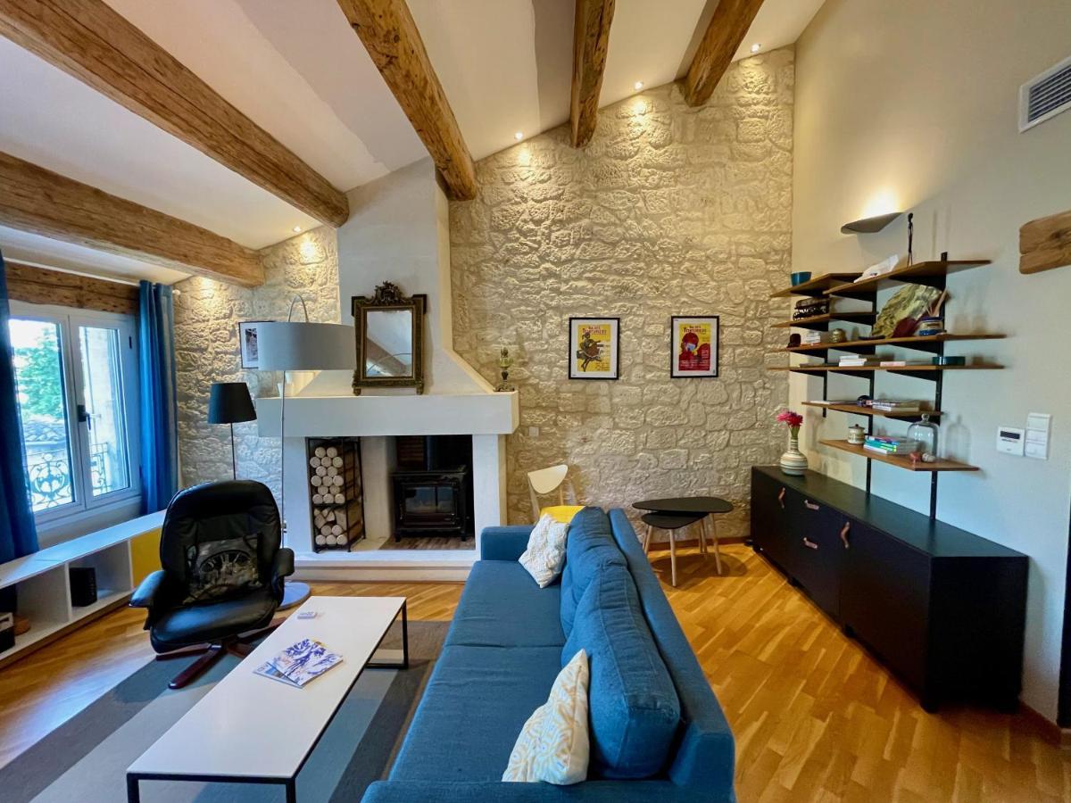 Apartamento L'Atypique - T3 Grande Terrasse, Bbq Vue Et Cheminee Aviñón Exterior foto