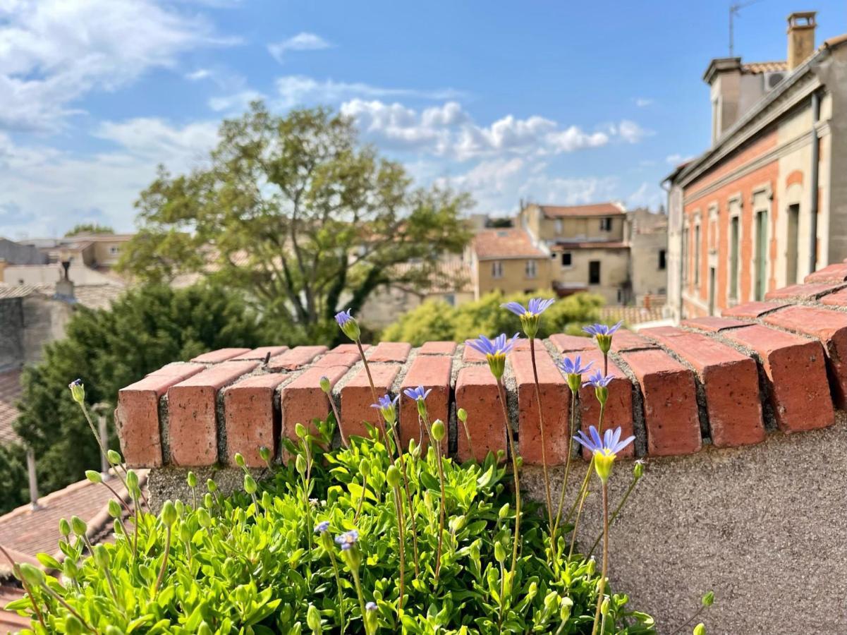 Apartamento L'Atypique - T3 Grande Terrasse, Bbq Vue Et Cheminee Aviñón Exterior foto